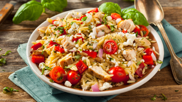 Salade d'orzo à l'italienne